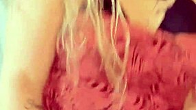 Hot Blonde Goddess Dances Seductively In Crotchless Panties, Teasing With Exotic Moves