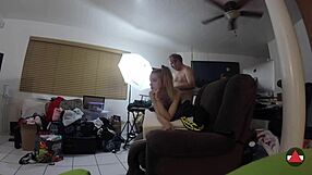 I'm riding that tight cock in spandex, moaning so loud!