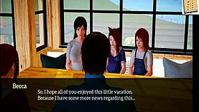 My New Family 111 - Teen 18+ Big Ass Cartoon Babe Rides Hard Cock in Anime.