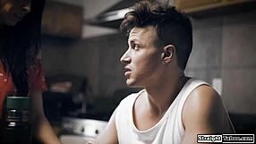 Can stepson handle fucking both stepmoms?