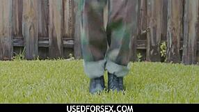 usedforsex boot camp: callie black and dani blu take anal creampie