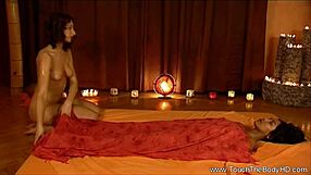 Uh, female massage turnin’ into somethin’ real intimate, ya know?