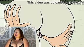 react try to cum with me 24