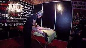 our sex coach gives ana marco an erotic massage