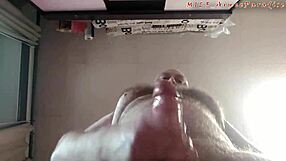 Wow, jerking off while my 49-year-old wife webcams for strangers!