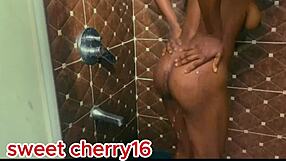 Lonely African Girl's Tender Pussy Warming