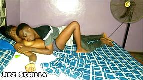 She sucks boobs before riding dick like a bike.