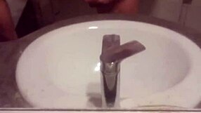 young guy masturbating solo, feeling so good in his private moment