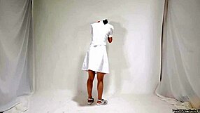 Asian Maniac In Stockings Fetish Video