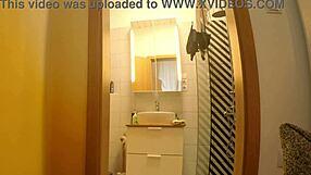 Tattooed slut: Ready for Leon Lambert scene in kitchen.