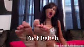 you're bound as a slave in this femdom bdsm session, feeling the rough fetish play