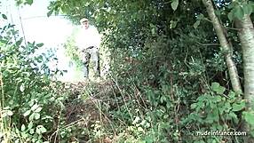 Amateur French Brunette Milf Ass Fucked