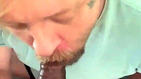 British guy intriguingly sucks ilovesex305's dick in gay blowjob