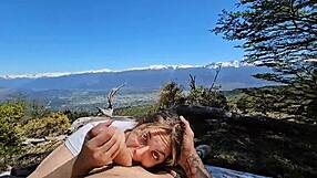 Stepbrother takes me to camp