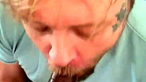 British guy intriguingly sucks ilovesex305's dick in gay blowjob