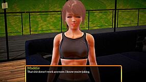 Blonde Teen in New Family Series