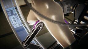 Wow, Jessie Rasberry i sexmaskinen från Final Fantasy 7 remake! 3D porr orgasm!