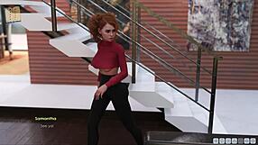 Lust Academy 135 features a milf with big tits and ass in intense scenes