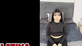 Thick Latina Slut Feels Nervous Excitement During First Casting With Big Cock