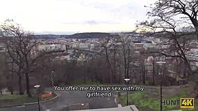 Gentleman pays for sex with alluring teen lady in pov.