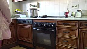 Risky creampie with horny stepsister