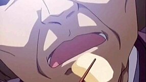 Naked anime babe with big tits endures fucking domination in japanese hentai fetish