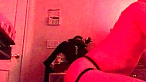 Hey, those chastity guys are really going at that fuck machine, pounding away with dildos and toys!