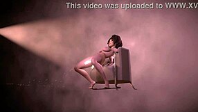 Cute ladyboy starts stroking solo in lingerie, revealing every inch in a glamorous display.