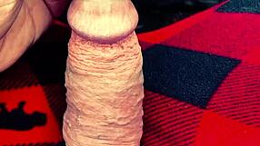 I pump for her: Cock bondage leads to massive gains