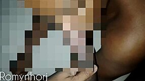 Couple Invites Waiter for Intense BBW Anal Sex