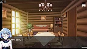 The witch's sexual prison gameplay unfolds in hentai