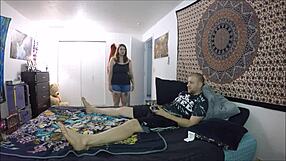 slutty step-sister fucks for attention 😏