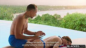 Blacked hotwife Malena takes two thick BBCs in DP