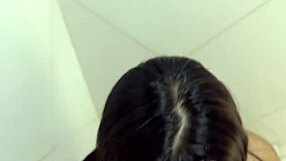 Pretending to BATHROOM while ROOMIE does ANAL BLOWJOB and DOGGYSTYLE