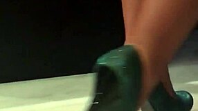 briana moon's outdoor cosplay anal tease in the shower