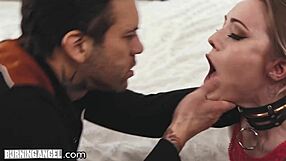 Burningangel Cute Babe Submits To Rough Anal Monster Cock