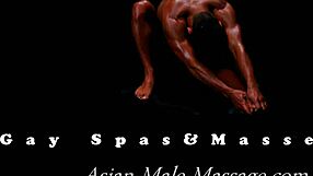 Feeling aroused during nude massage at gay spa