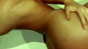 briana moon's outdoor cosplay anal tease in the shower