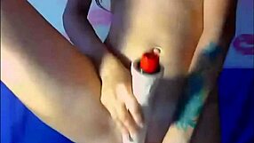 Cute Camgirl Stretches With Huge Dildo – Can You Handle It?