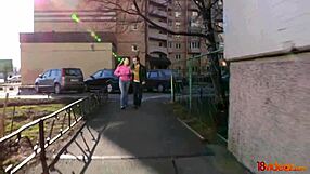 Hey, Teen Sveta Bends Over for Doggystyle Spanking and Cumshot