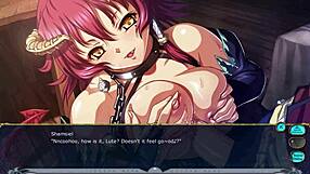 Teasing Titty Fuck in Kyonyuu Fantasy Shamsiel Scene 4