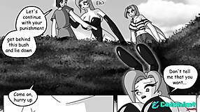 Beautiful animation with big tits and a happy ending in the form of a cumshot