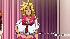 Teen 18+ Titty Fucks For Cum And Money In Uncensored Anime