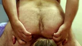 Whiny bitch gets face farted