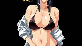 Nico Robin Gives French Jerk Off Instructions in European Style