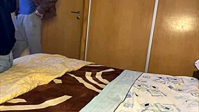 fat curvy chubby girl with big tits and ass gets caught fucking in threesome group