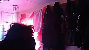 She sucks a deep load of cum.