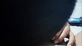 I have a big dick and I love to suck it while giving a massage to my cousin at work