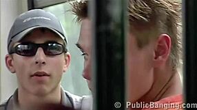 Wow, public sex in a bus is insanely hot!