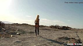 Watch The Naughty Blonde Handle Two Cocks?